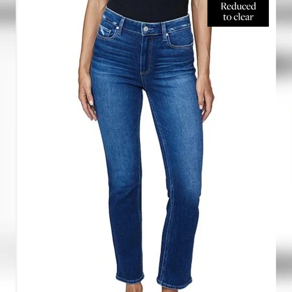 NWOT Women's Paige Cindy Emotion Distressed Jeans - Picture 7 of 14